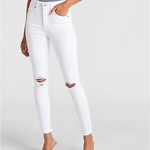 Express White Skinny Jeans
